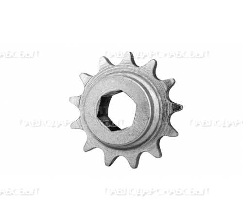 Звездочка СУС 00.2190 z=13, t=15,875 отверстие под шестигранник ВЕГА ПРОФИ