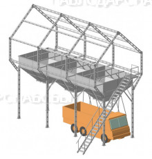 Зерноочистительный комплекс Арматура ЗАВ-10 (3 бункера)