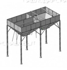 Бункер ЗАВ-20 без перегородки