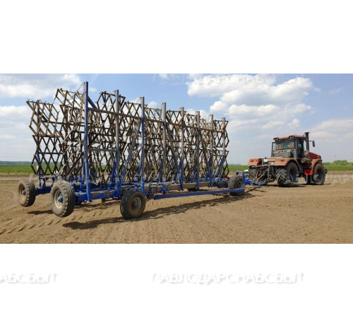 Борона БЗСГ зубовая двухрядная гидрофицированная