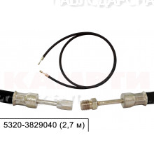 Шланг дат.давл.масл.мех.брон. 3,5м 5320-3829040Бр