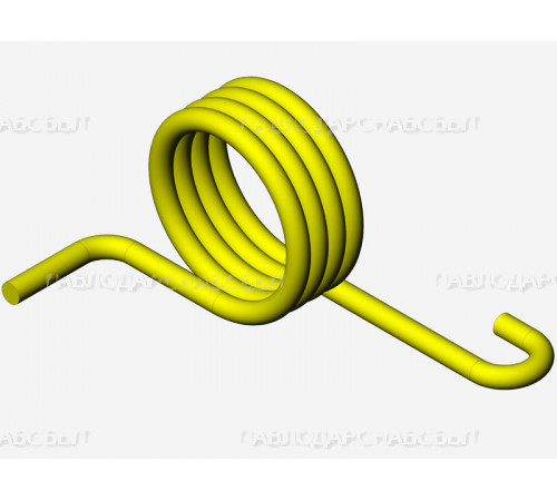 Пружина 509.046.6425 (L-106мм, D-14) механизма передач Веста/Вега-профи