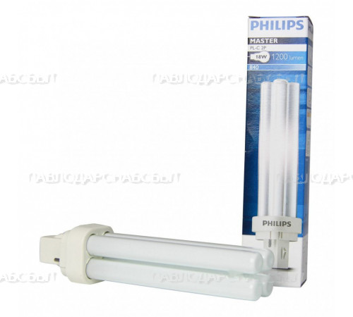 Светильник  MASTER PL-C 18 W 840 2P G 24D-2(10шт)620934