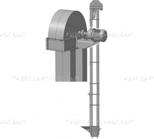 Нория двухпоточная 2НПЗ-20 (мотор-редуктор)
