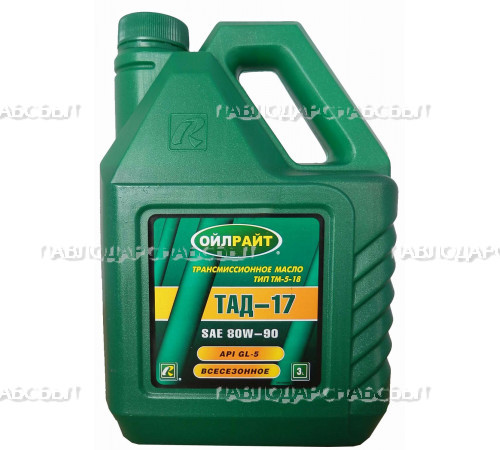 Масло ТМ-5-18  3л  (ТАД-17)