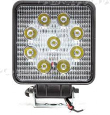 Фара доп.квадратная АЕ27S-9LED-42НС направ.свет  МТЗ