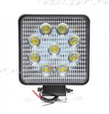 Фара доп.квадратная АЕ27S-9LED-55НС направ.свет  МТЗ