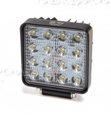 Фара доп.квадратная АЕ48S-16LED-28РС рассеив.свет  МТЗ